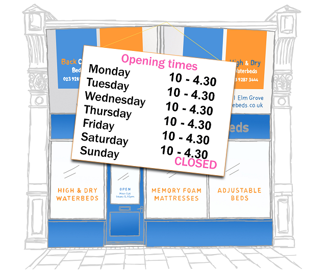 Open Hours Sign