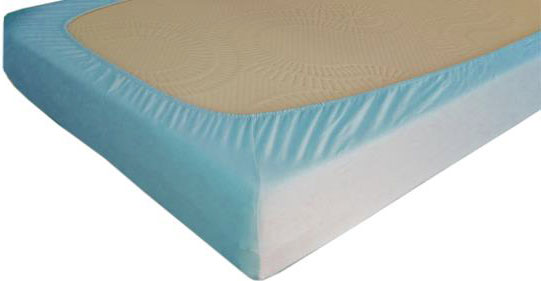 Sheets on mattress Image