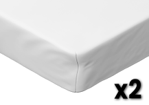 2 Sheets White